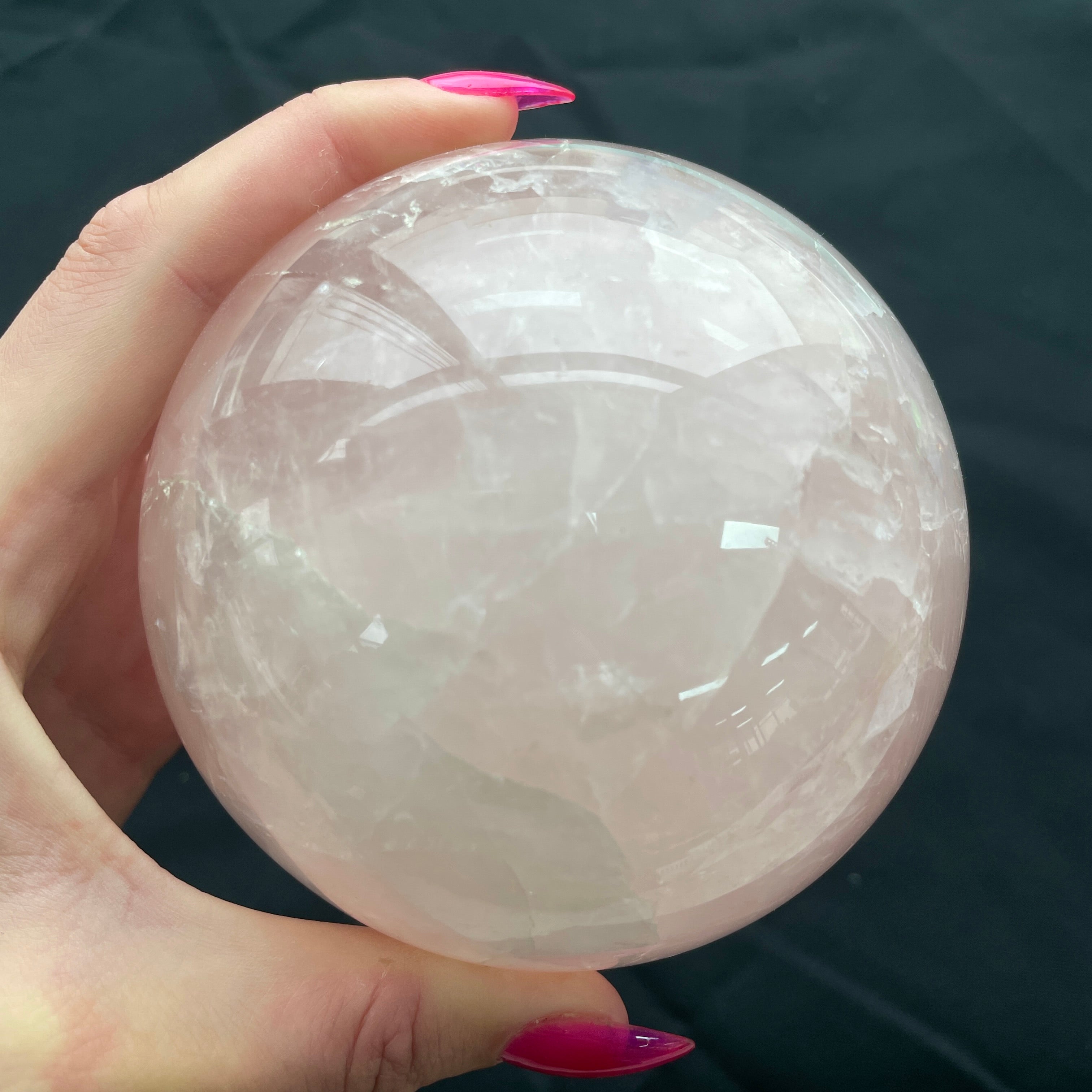 Rose Quartz Sphere Large - 9cm