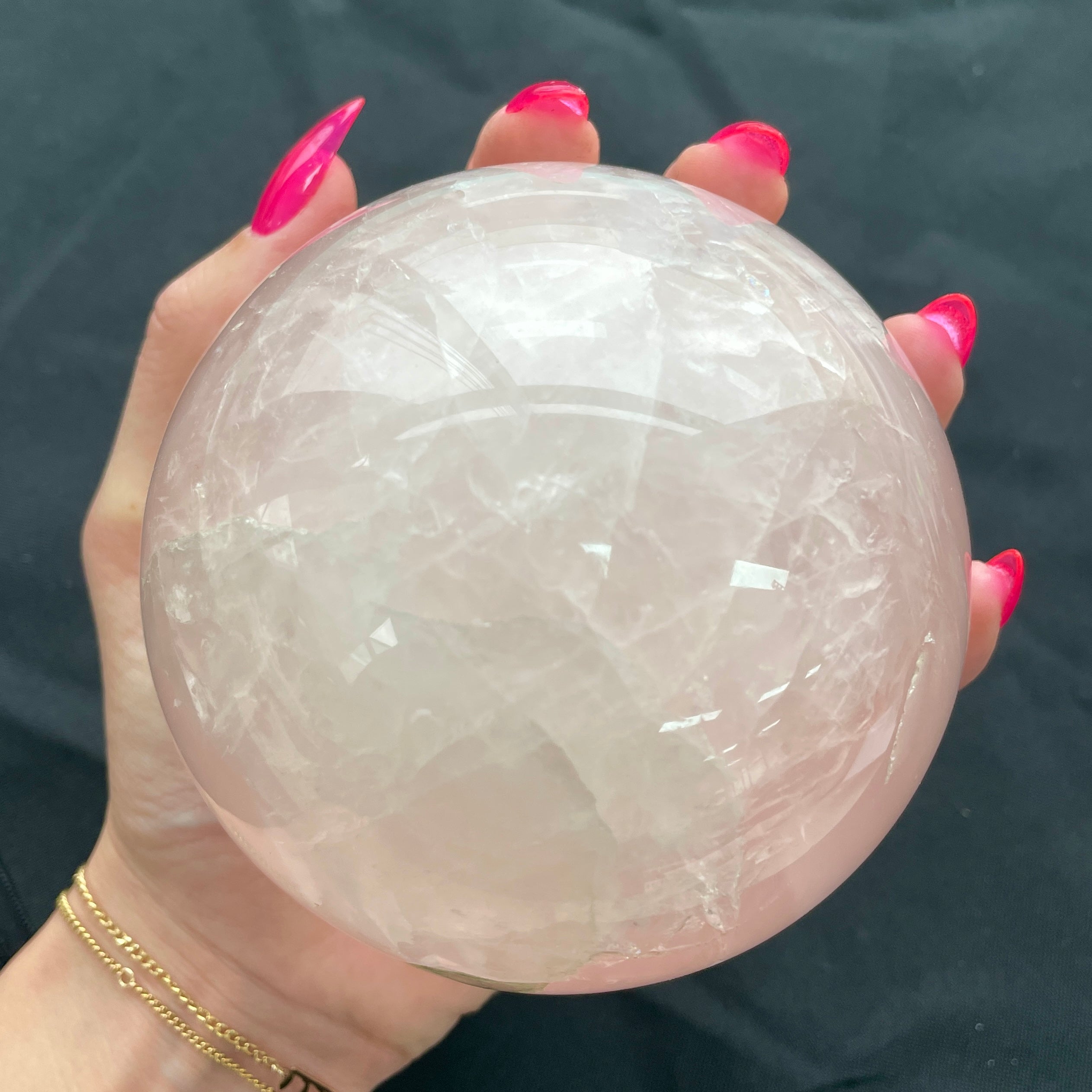 Rose Quartz Sphere Large - 9cm
