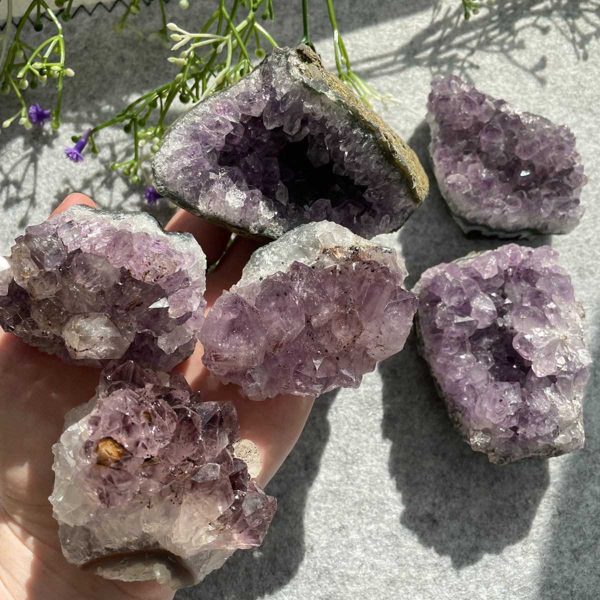 Amethyst Cluster Pack - 1KG