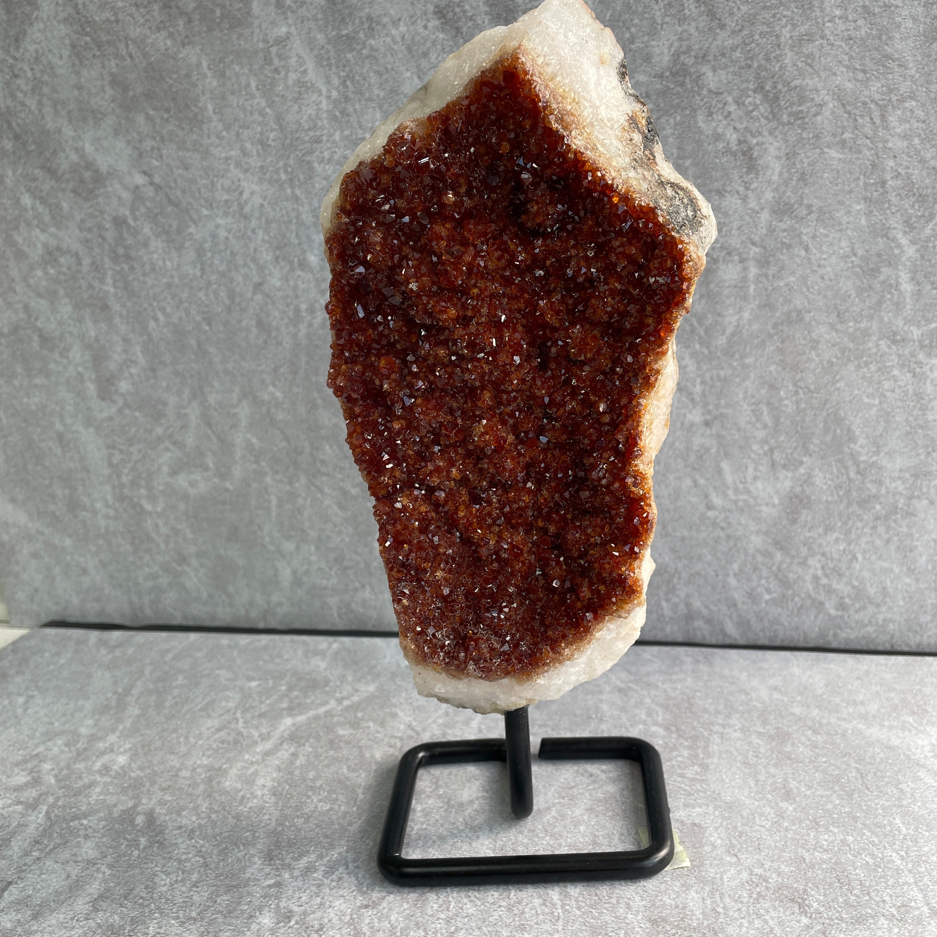 Citrine Cluster On Stand - 20