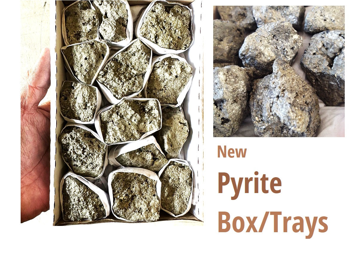 Pyrite Cluster - (B) -1KG Box