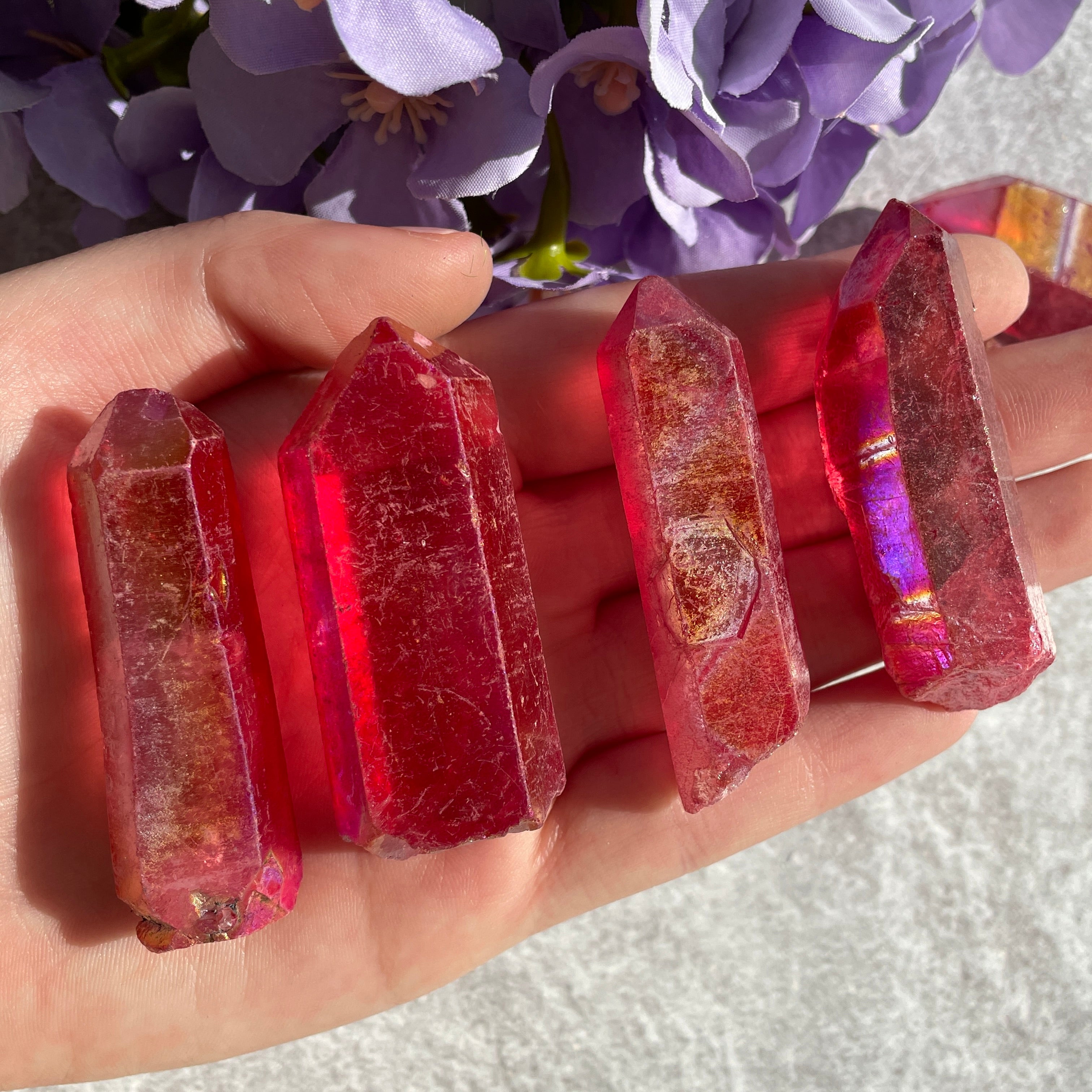Ruby Aura - Red - Aura Point - 1pc