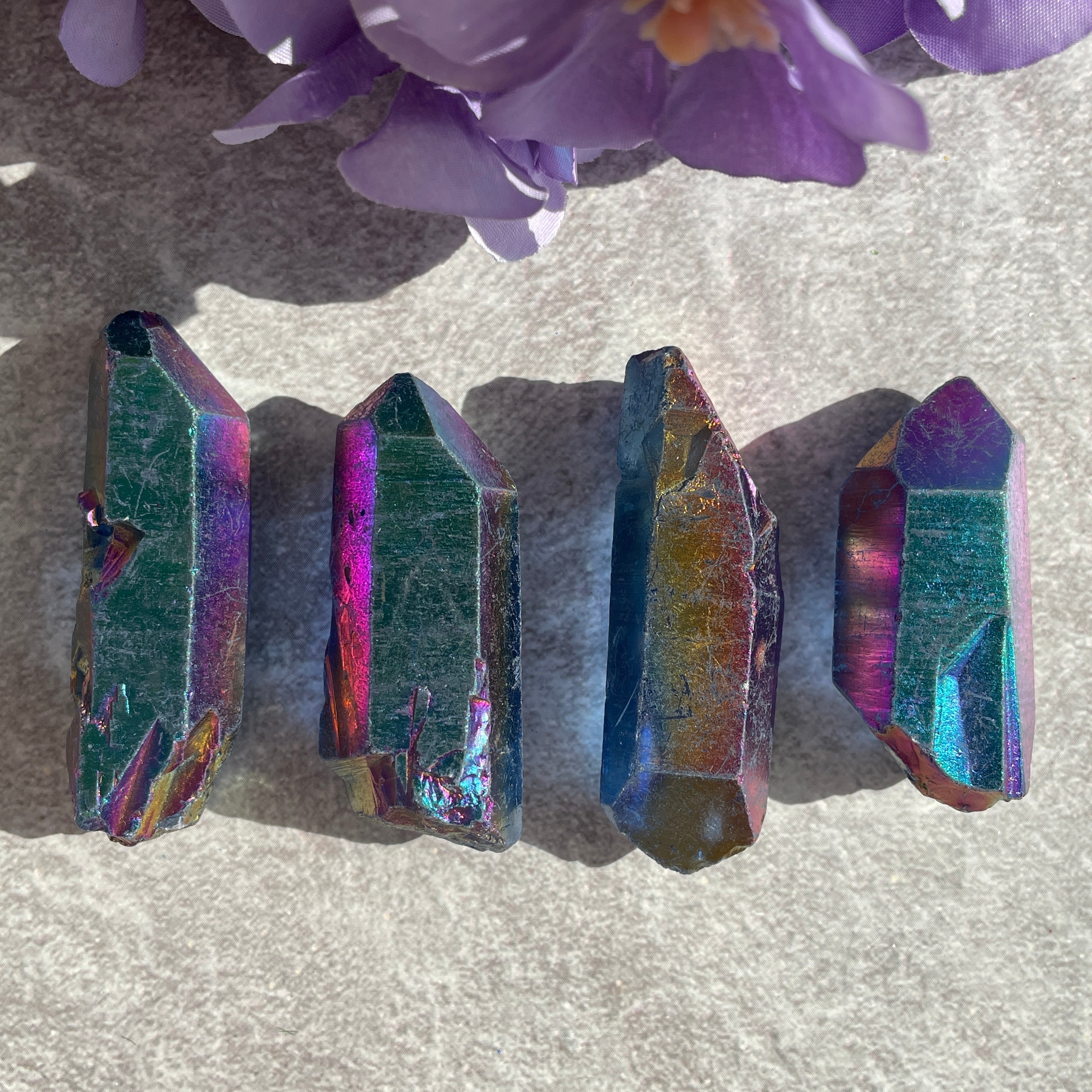 Rainbow Titanium - Aura Point - 1pc
