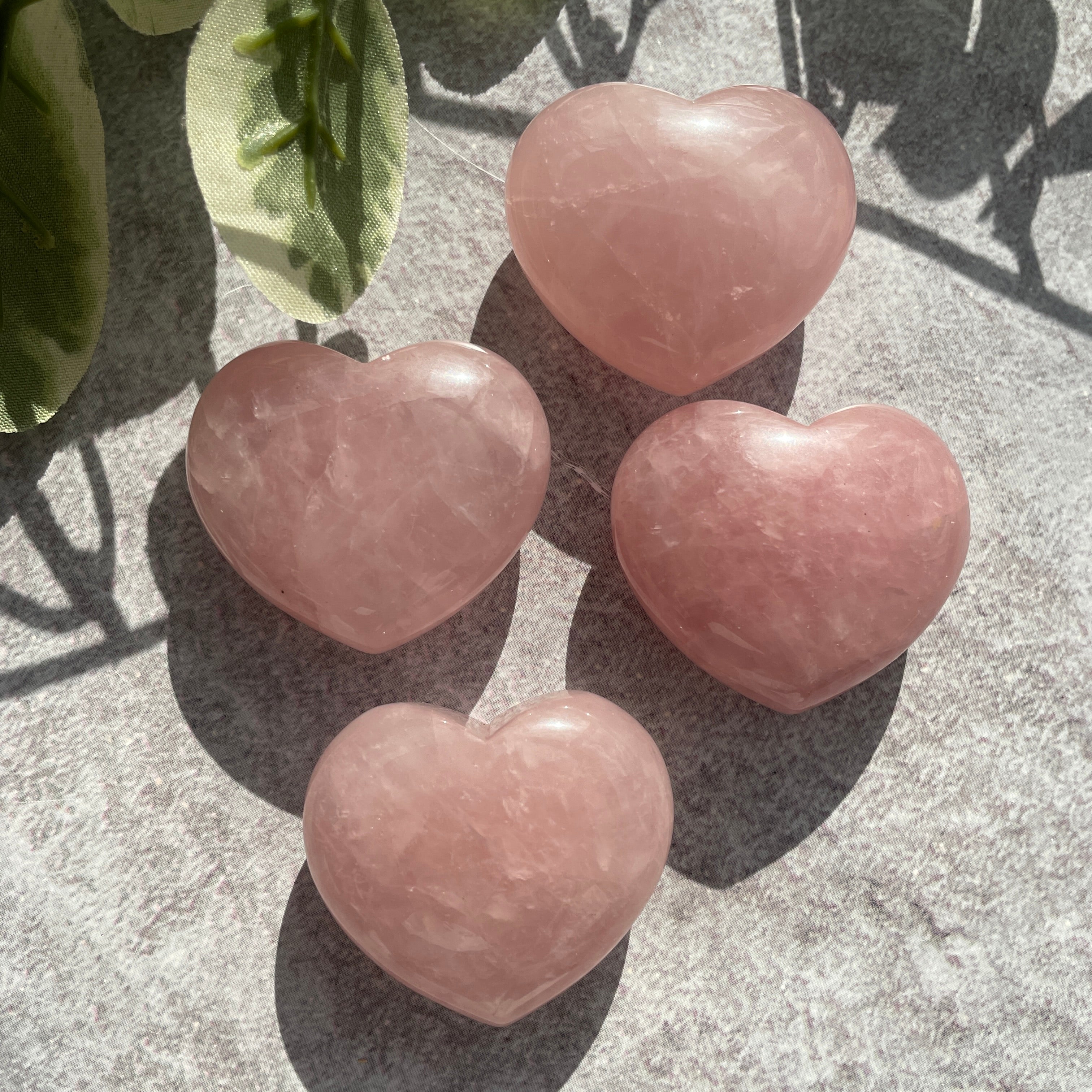 Rose Quartz Heart 4cm