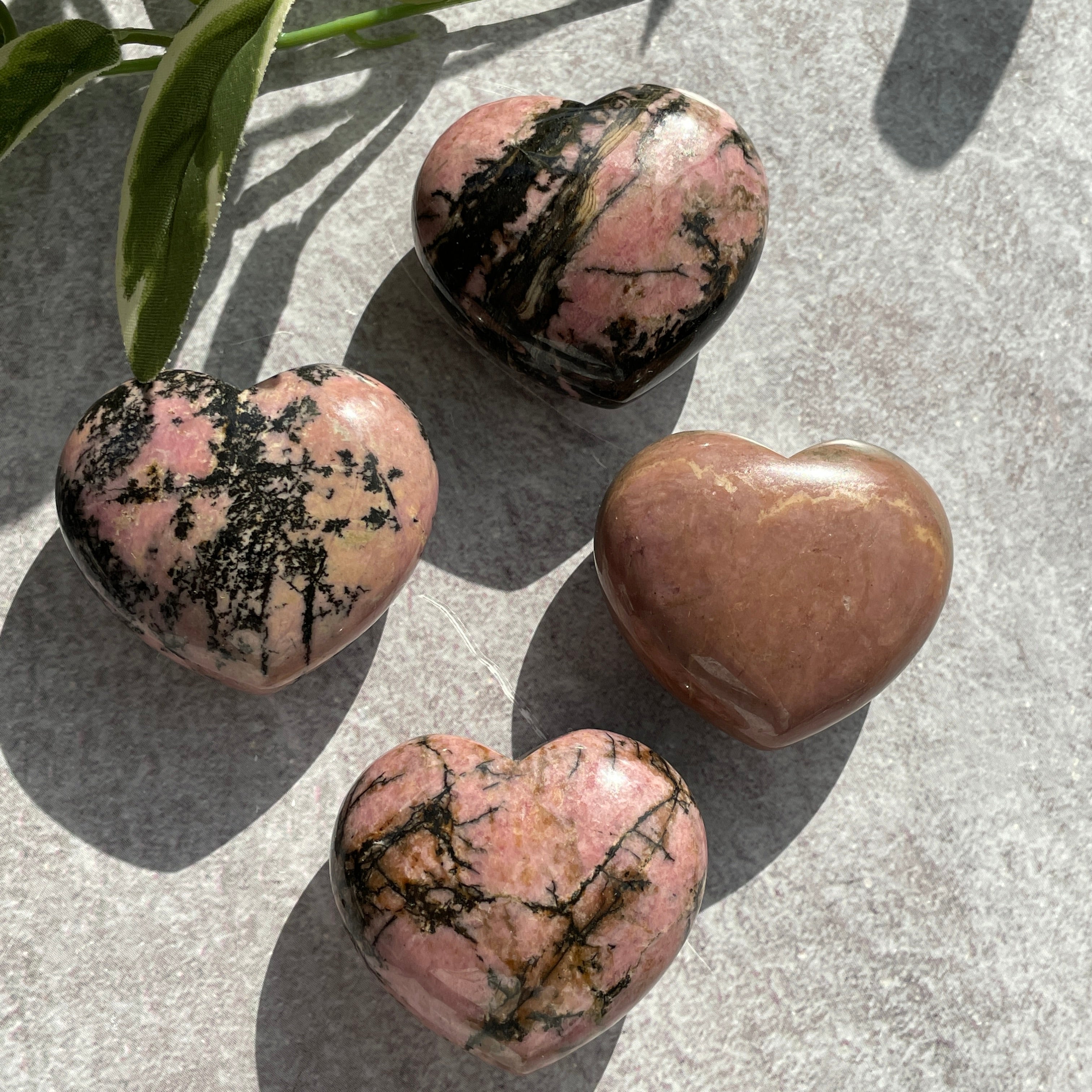 Rhodonite Heart 4cm 