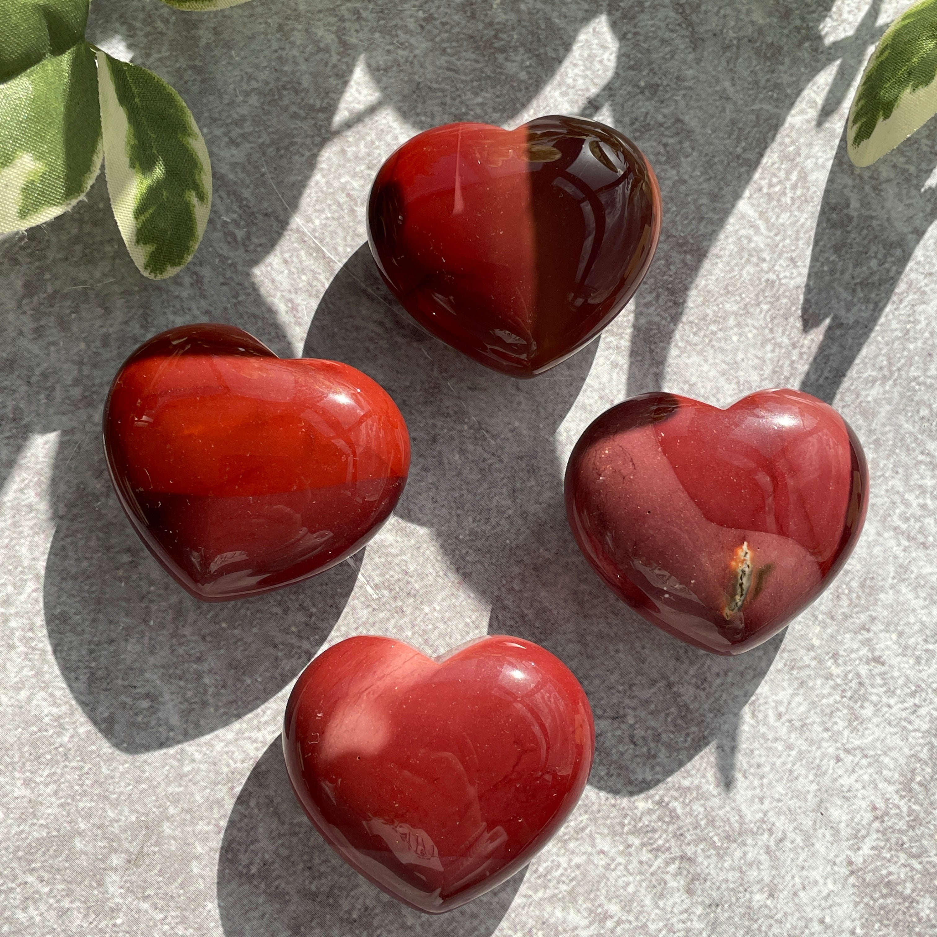 Mookaite Jasper Heart 4cm