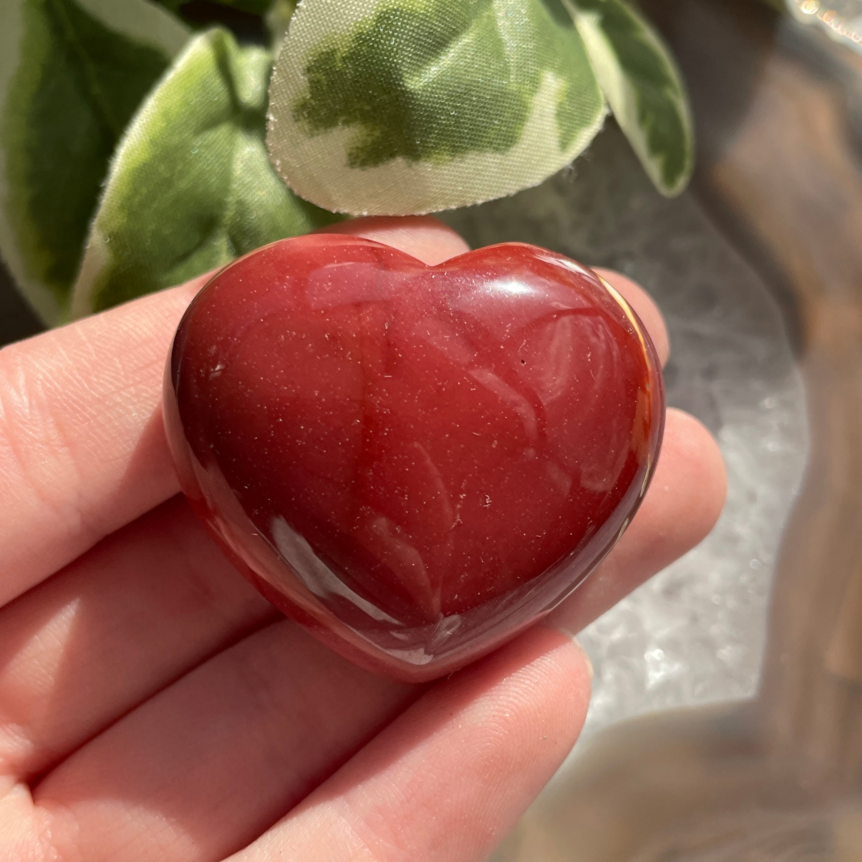 Mookaite Jasper Heart 4cm