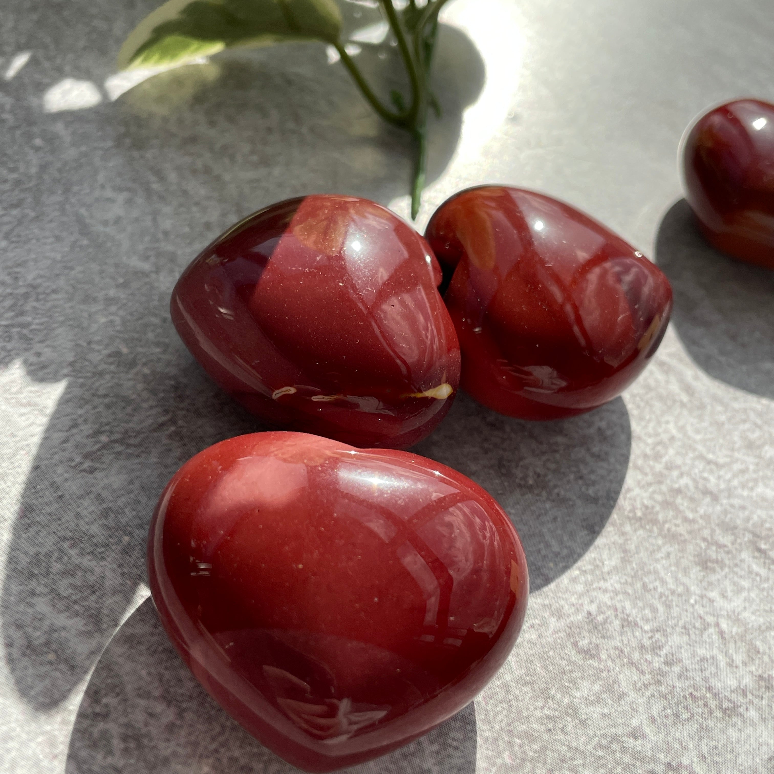 Mookaite Jasper Heart 4cm