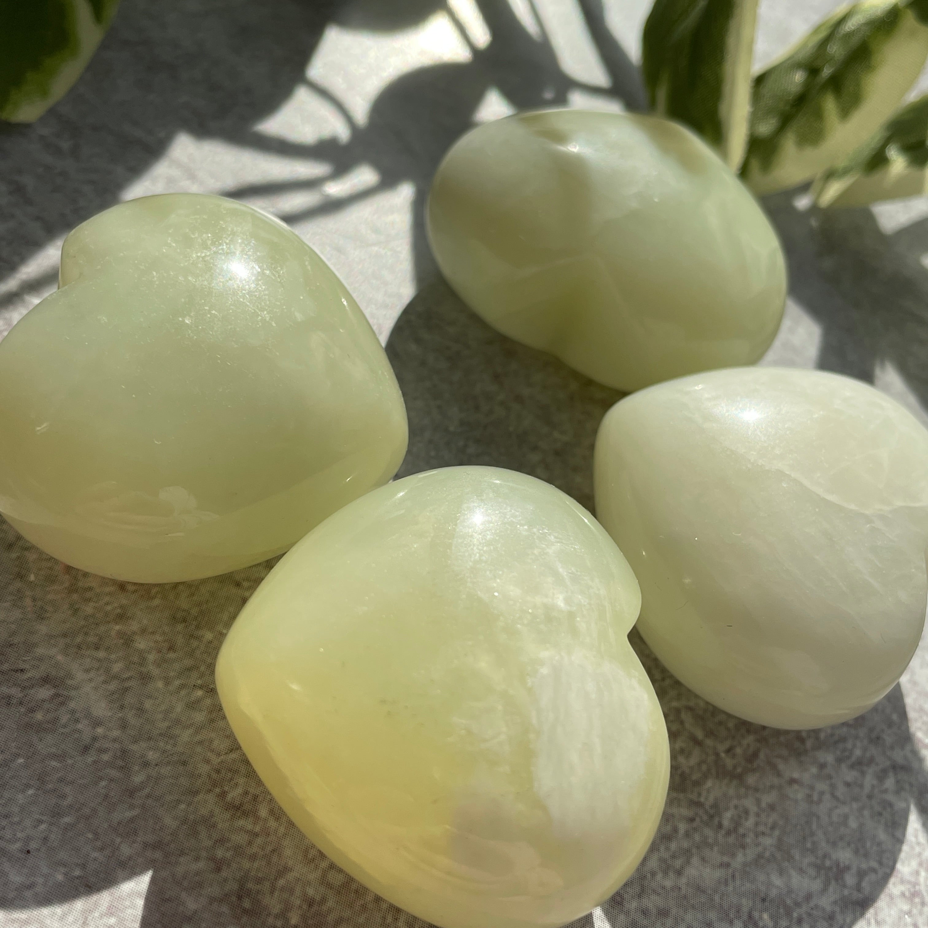 Jade Heart 4cm