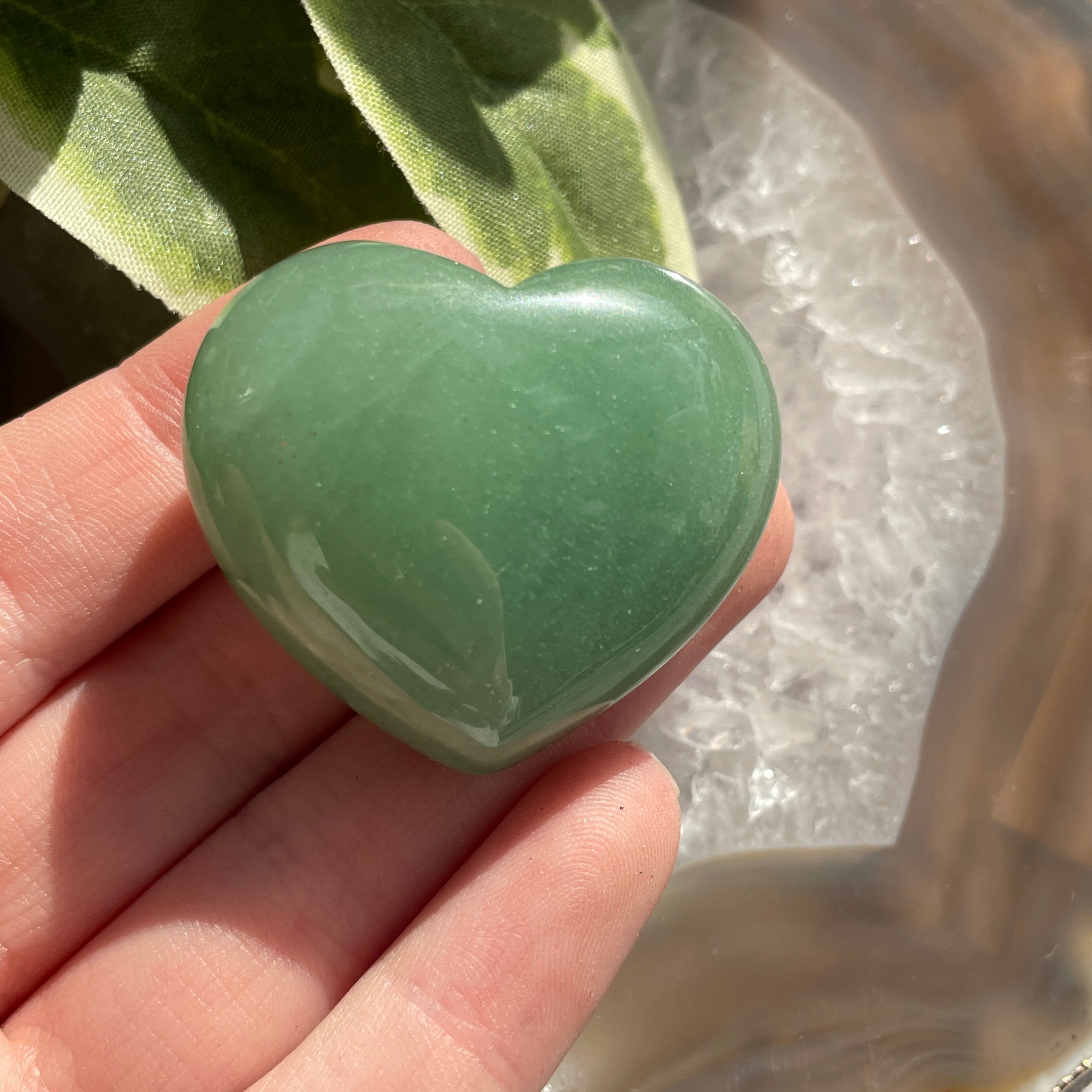 Green Aventurine Heart 4cm