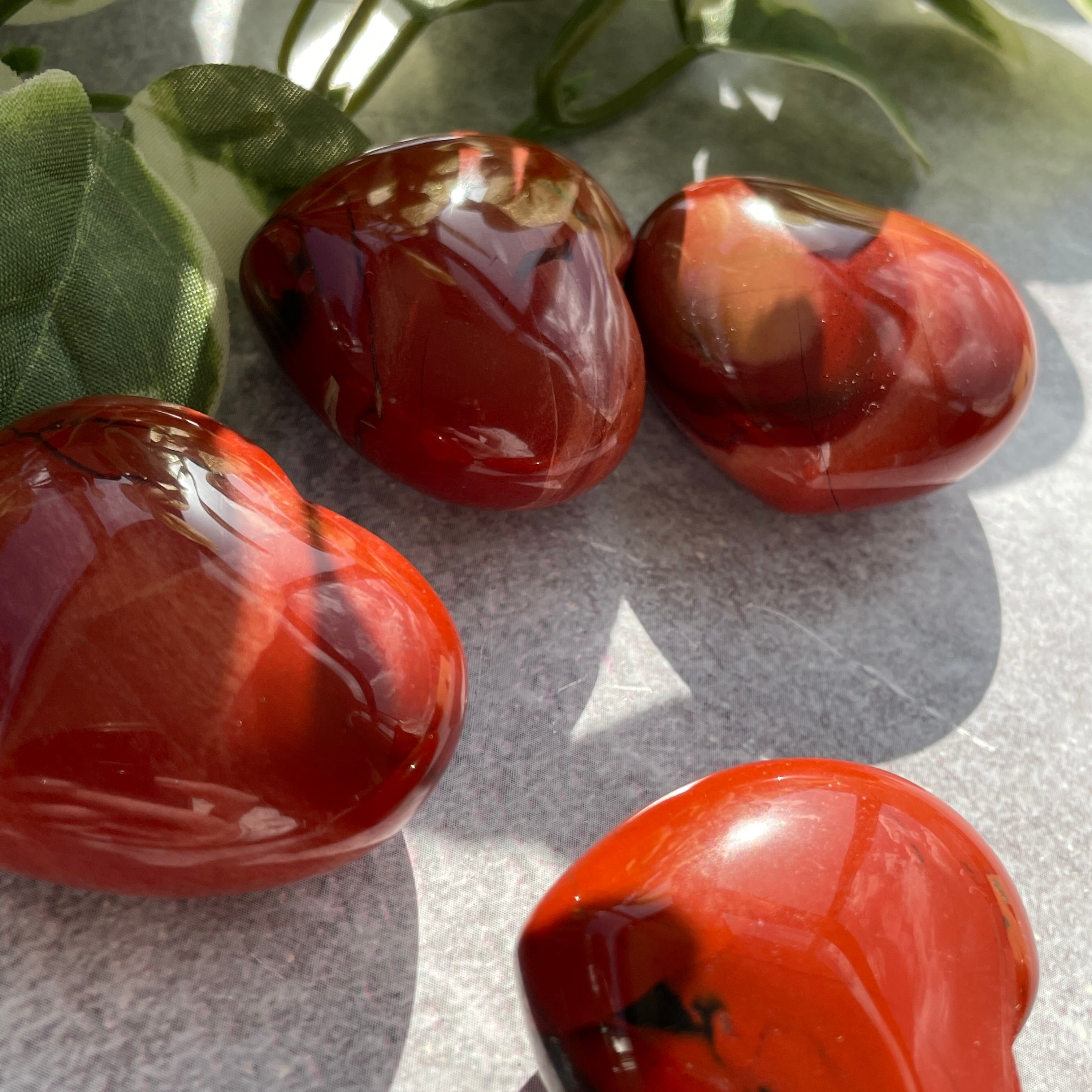 Red Jasper Heart 4cm