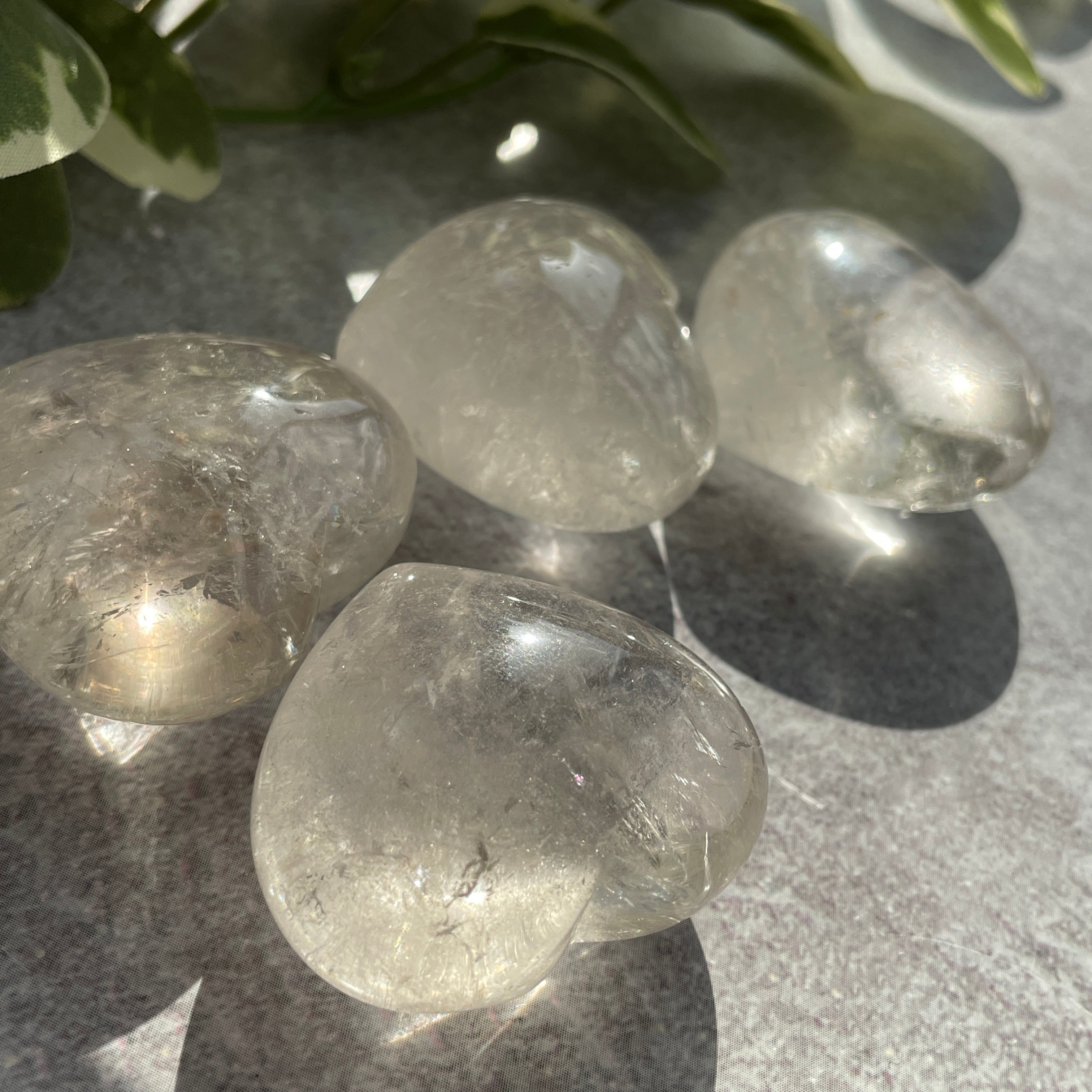 Clear Quartz Heart 4cm
