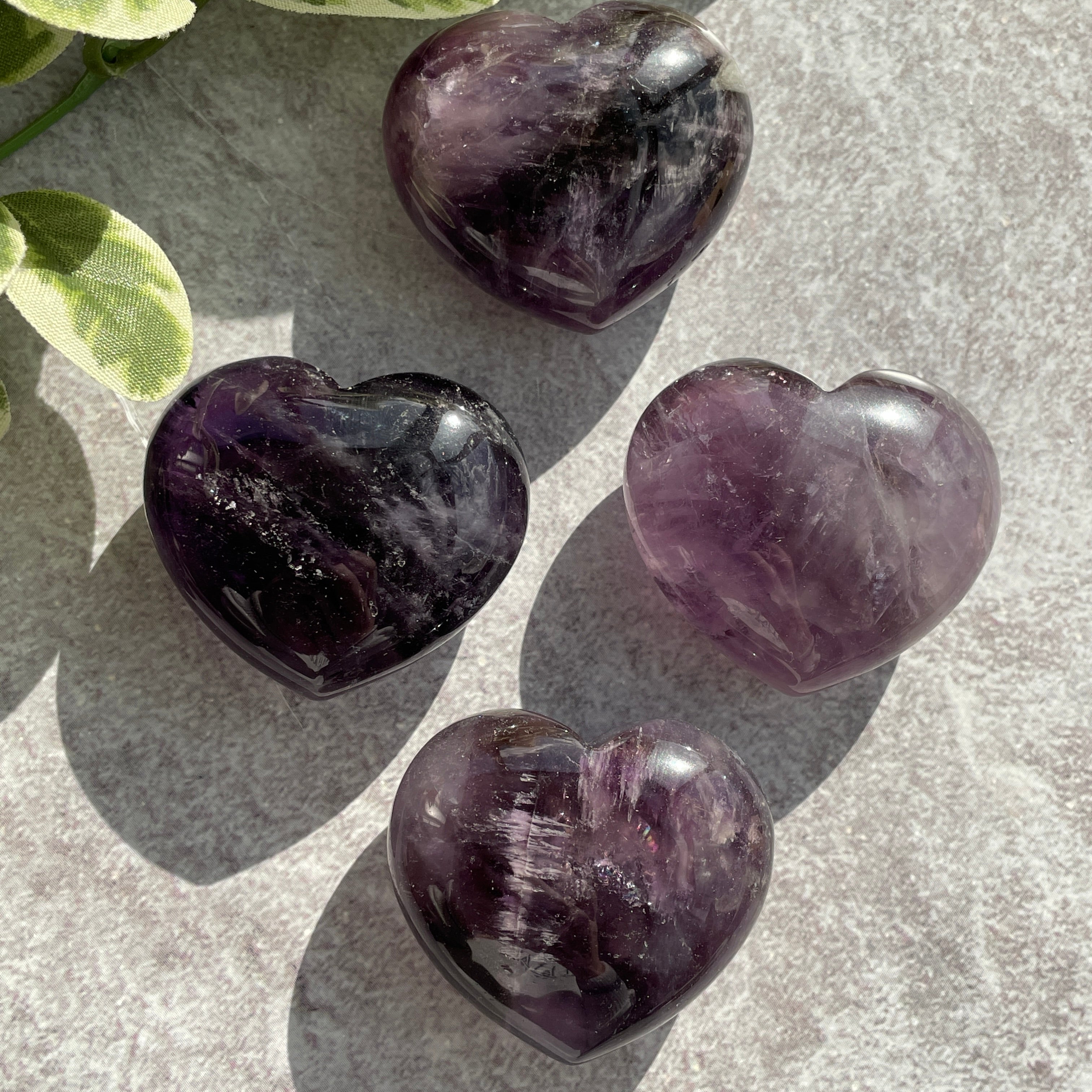 Amethyst Heart 4cm