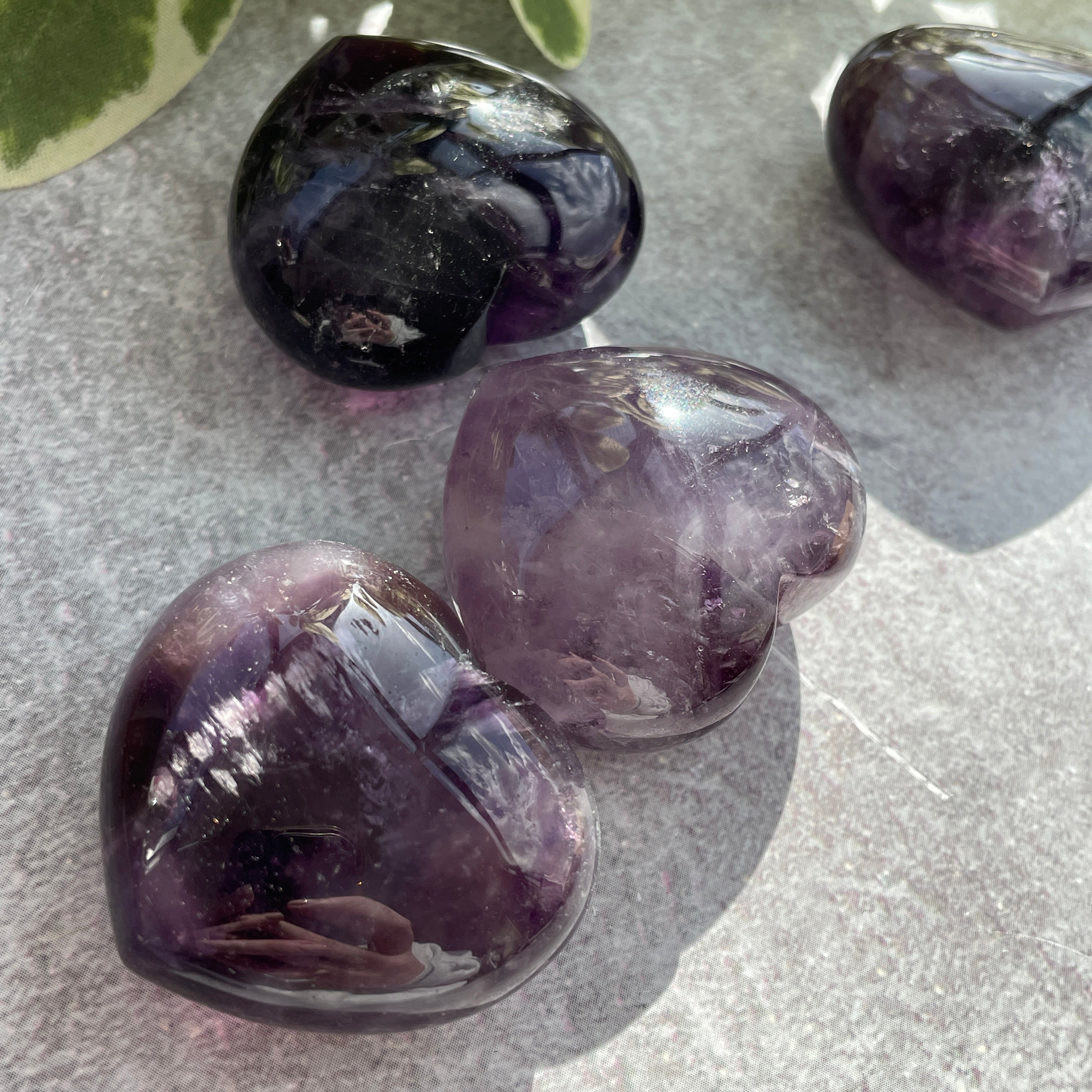 Amethyst Heart 4cm