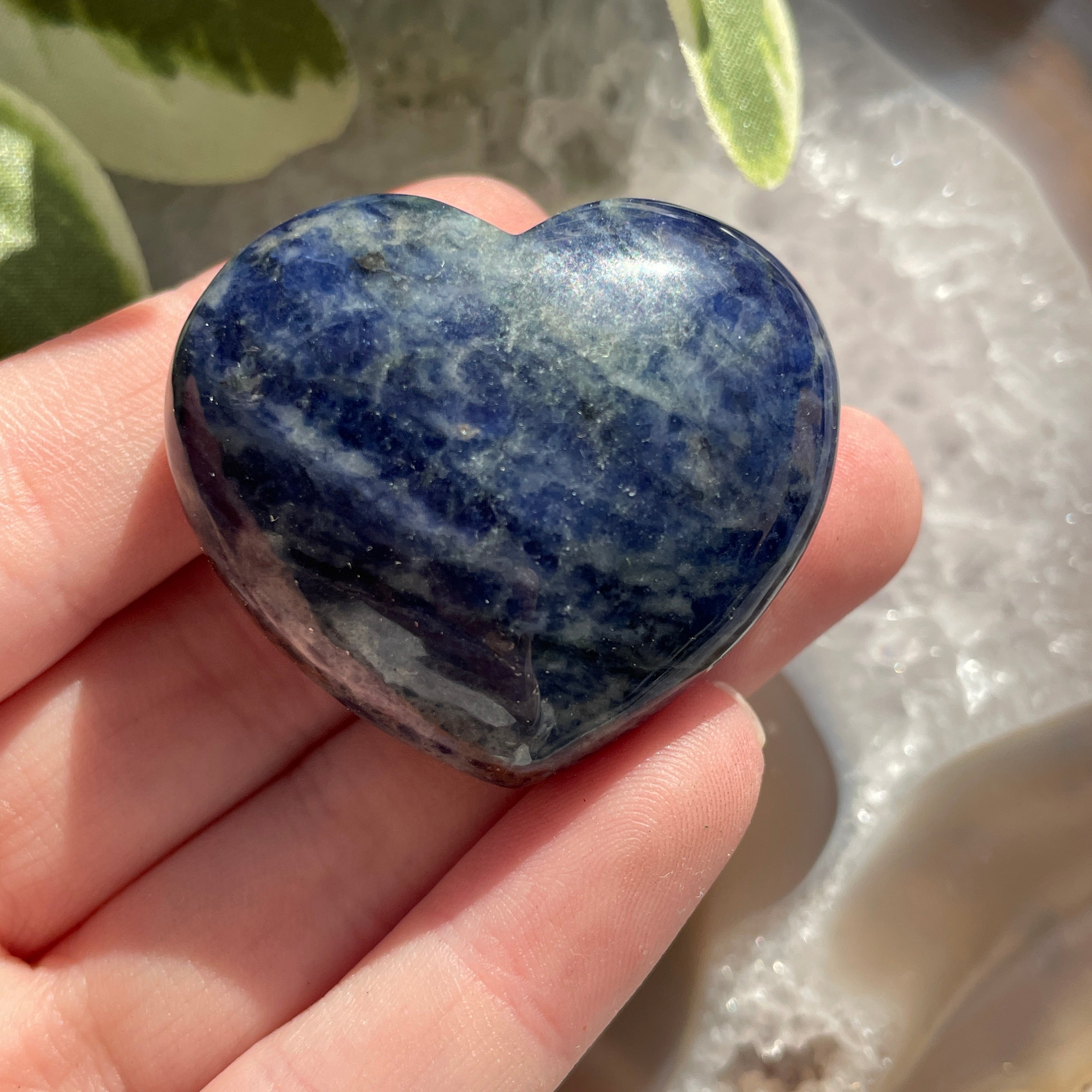 Sodalite Heart 4cm