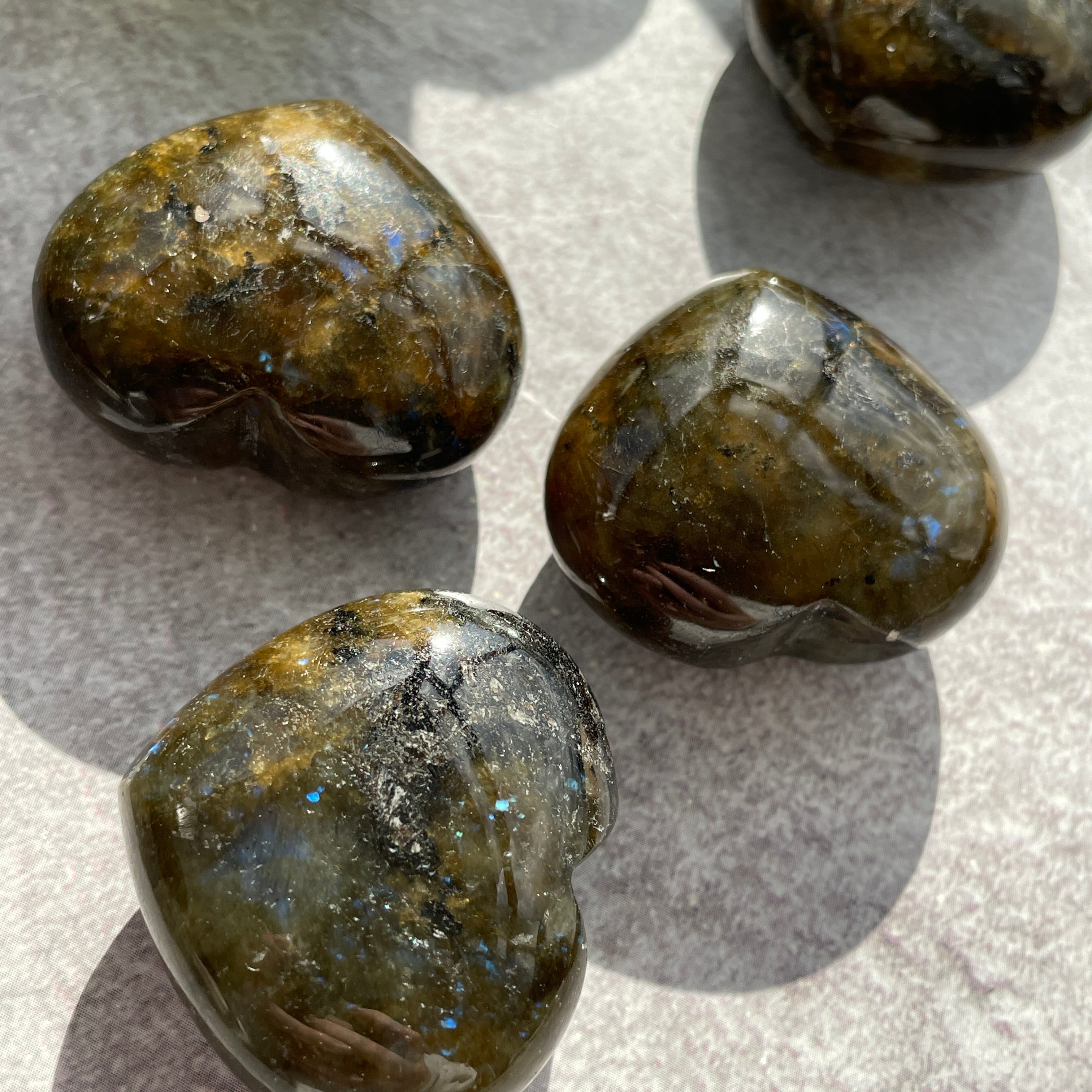 Labradorite Heart 4cm