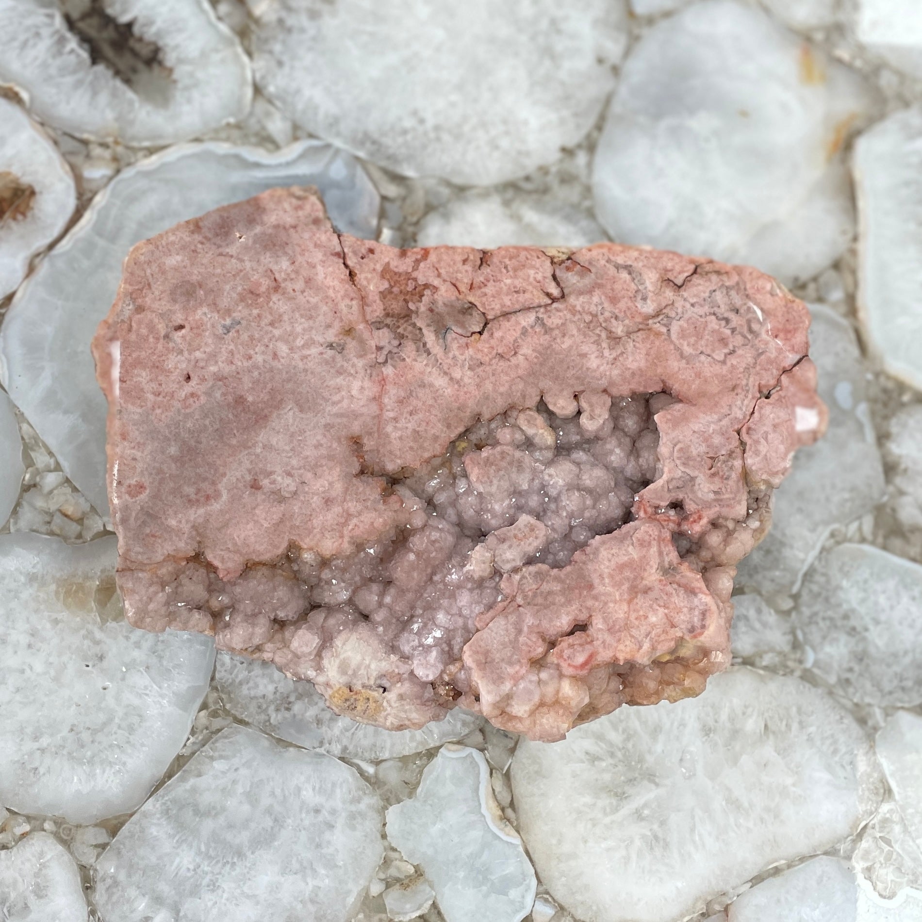 Pink Amethyst - Slice - 16