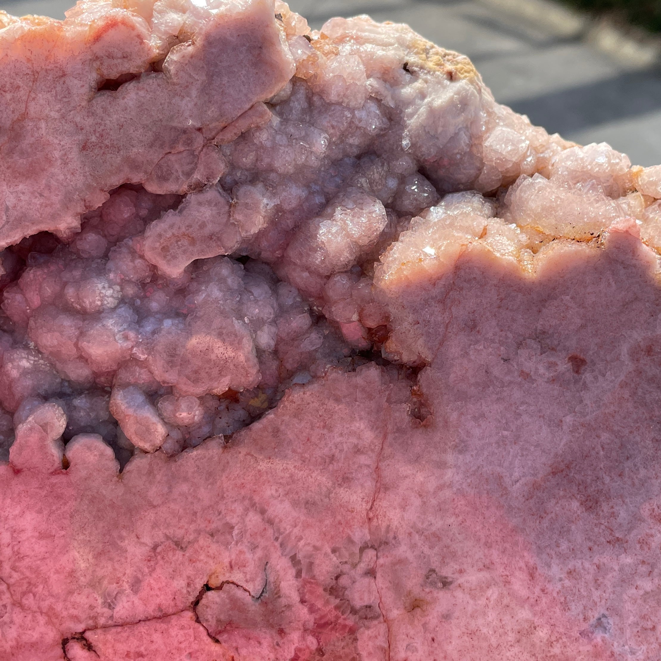 Pink Amethyst - Slice - 16