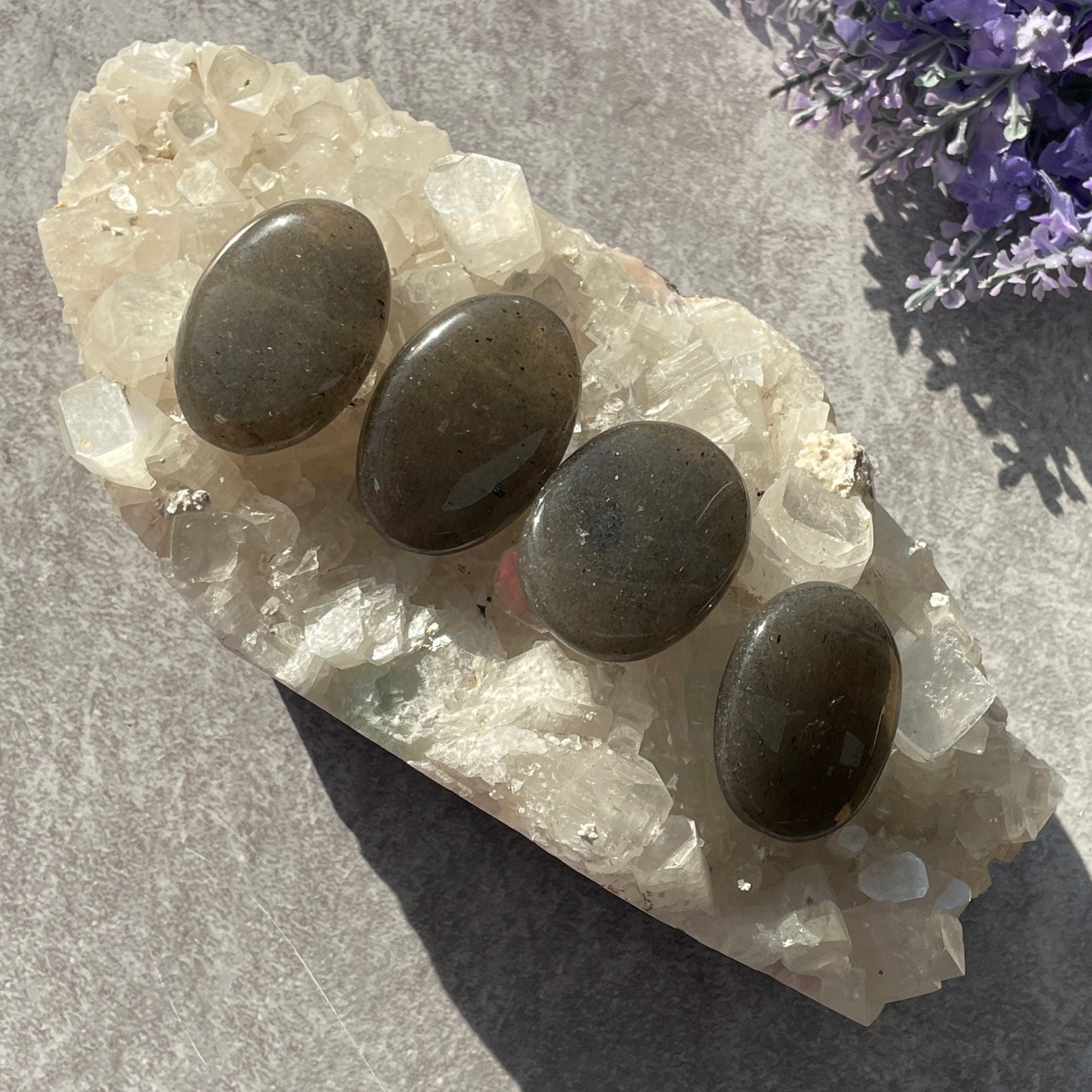 Blue Aventurine - Small Palm Stone (IN)