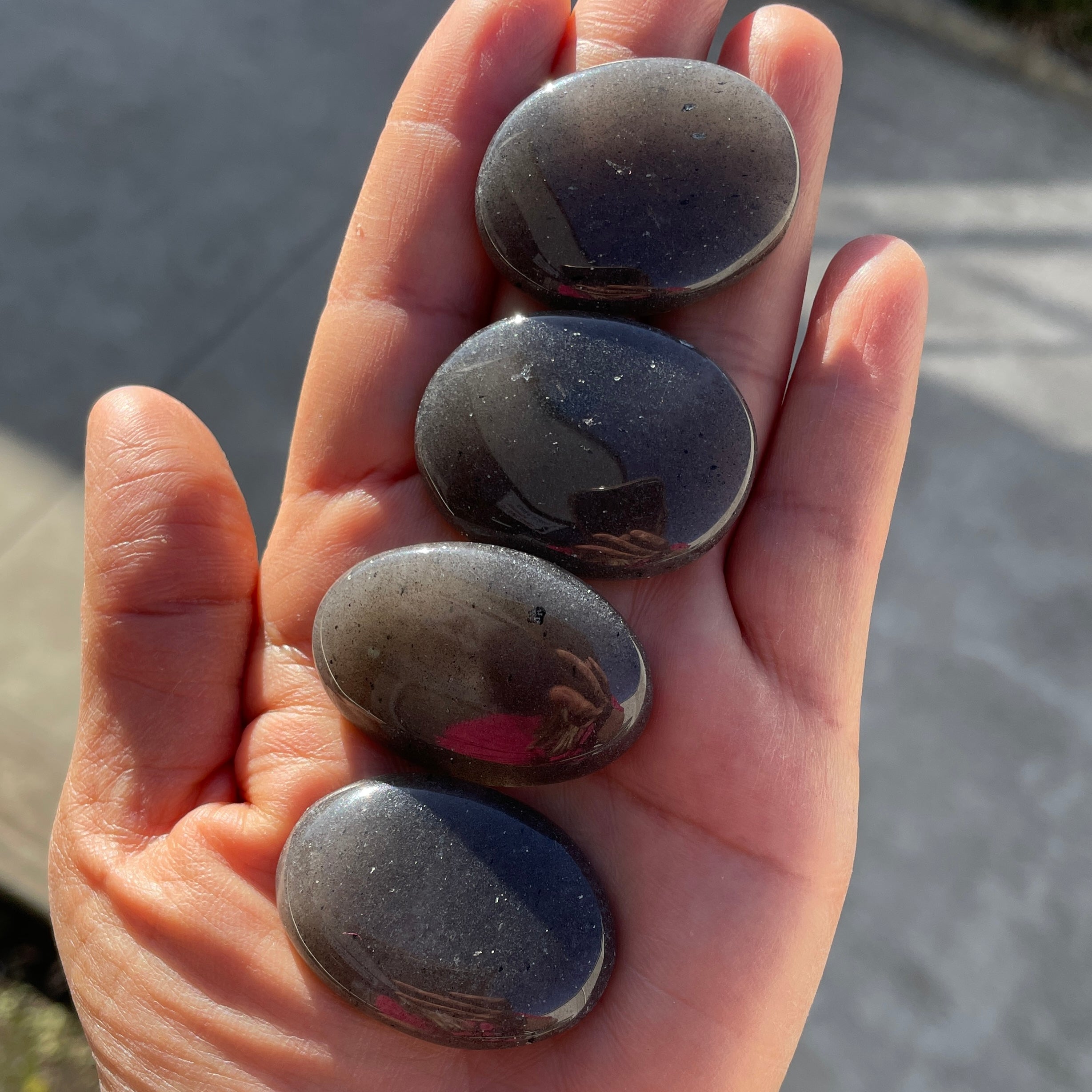 Blue Aventurine - Small Palm Stone (IN)