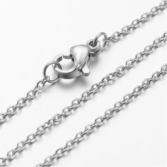 Metal Chain Necklace -10pc