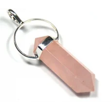 Rose Quartz - DT Pendant 