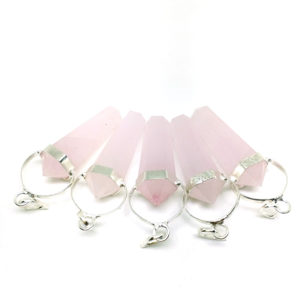 Rose Quartz - DT Pendant