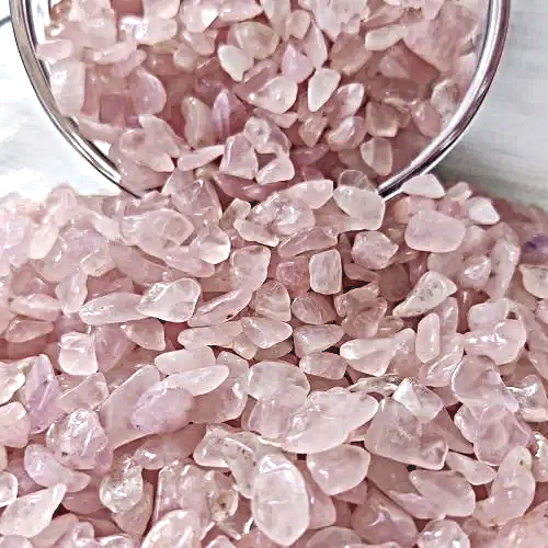 Rose Quartz Chips - 250g