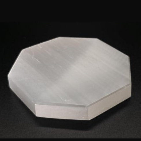 Selenite Charging Plate - Heart