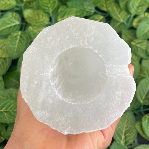 Selenite Lamp - 25cm