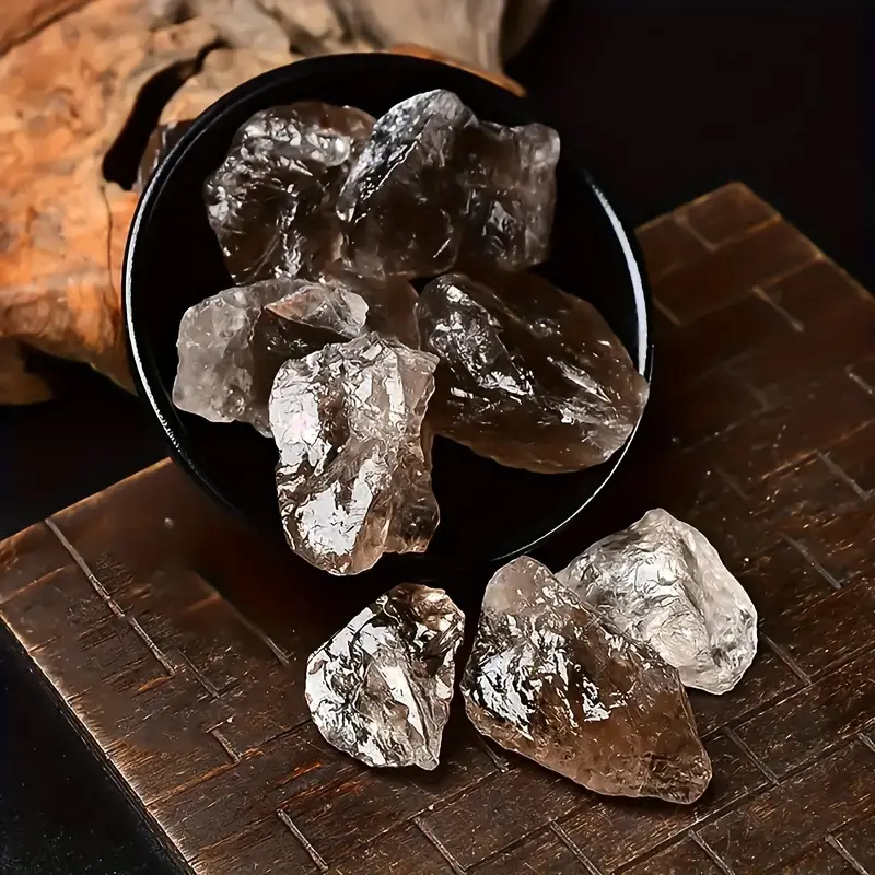 Rough-Smoky Qtz-Brazil - 200g (6-9pc)