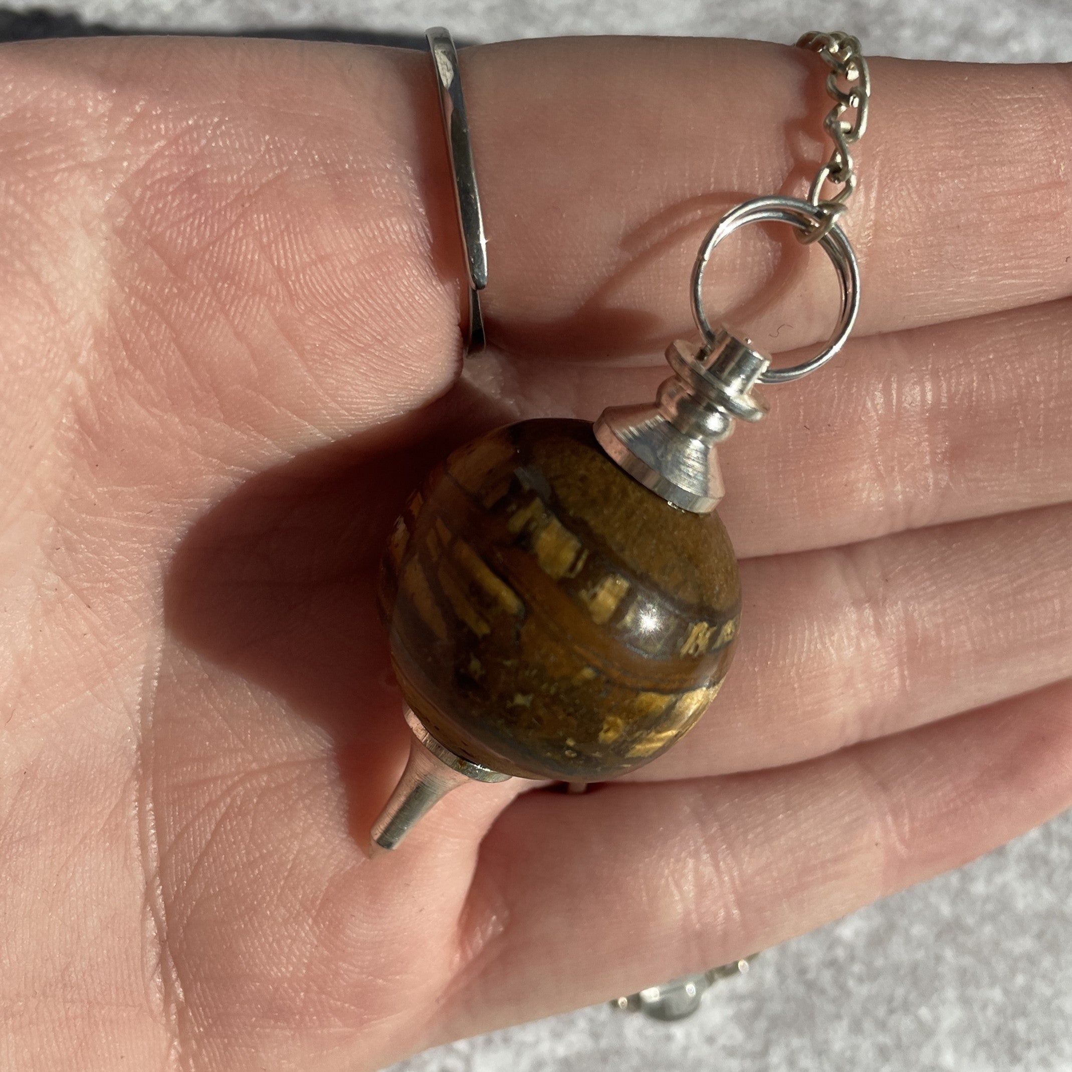 Tigers Eye - Ball Pendulum