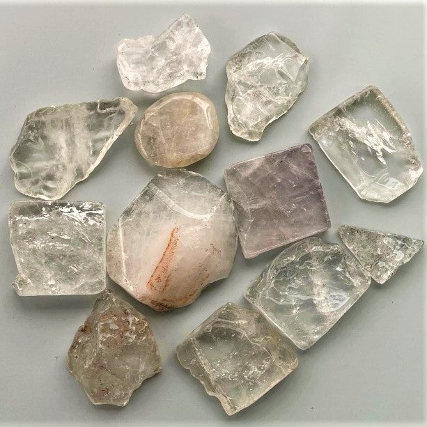 Polished Slabs - Clear Quartz - 500g(12-20)pc