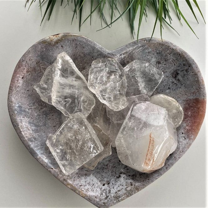 Polished Slabs - Clear Quartz - 500g(12-20)pc