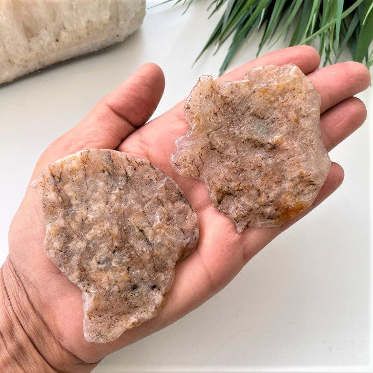 Polished Slabs - Flower Agate LGE - 500g (5-7pc)
