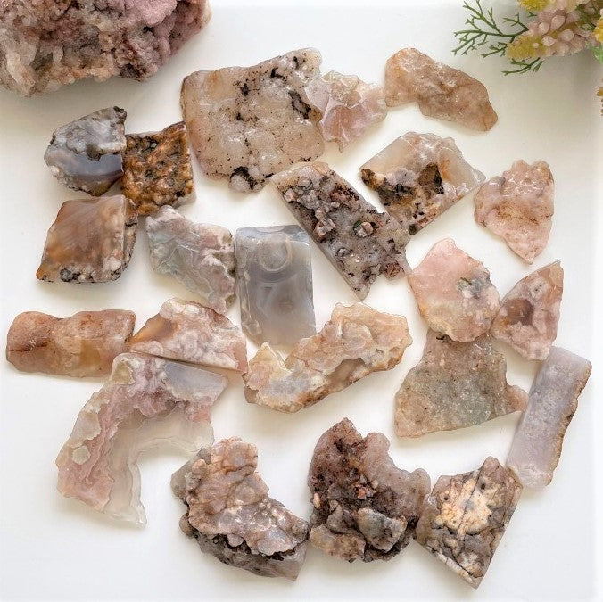 Polished Slabs - Flower Agate SM - 500g